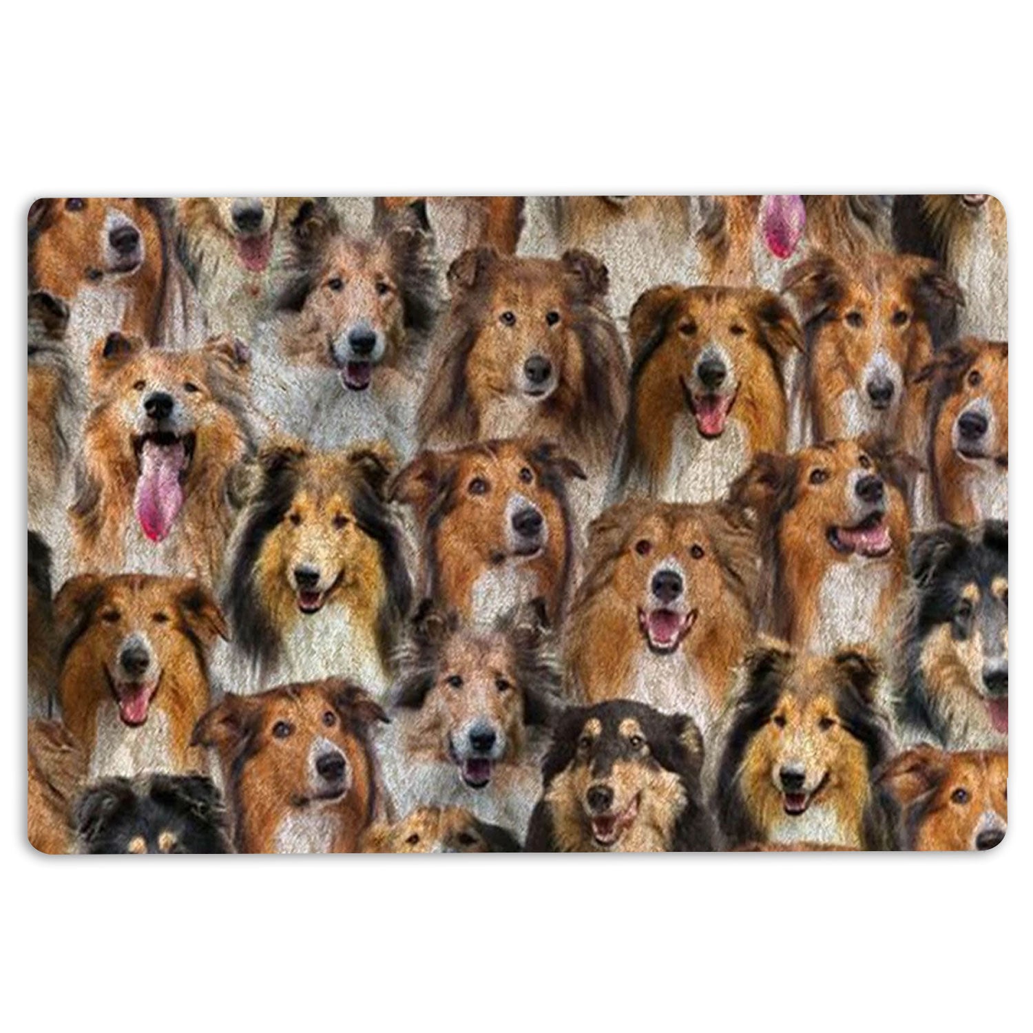 Ohaprints-Doormat-Outdoor-Indoor-A-Bunch-Of-Rough-Collies-Dog-Pattern-Gifts-For-Dog-Lover-Rubber-Door-Mat-1251-18'' x 30''