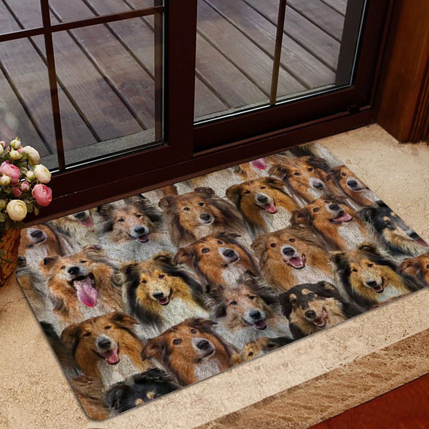 Ohaprints-Doormat-Outdoor-Indoor-A-Bunch-Of-Rough-Collies-Dog-Pattern-Gifts-For-Dog-Lover-Rubber-Door-Mat-1251-