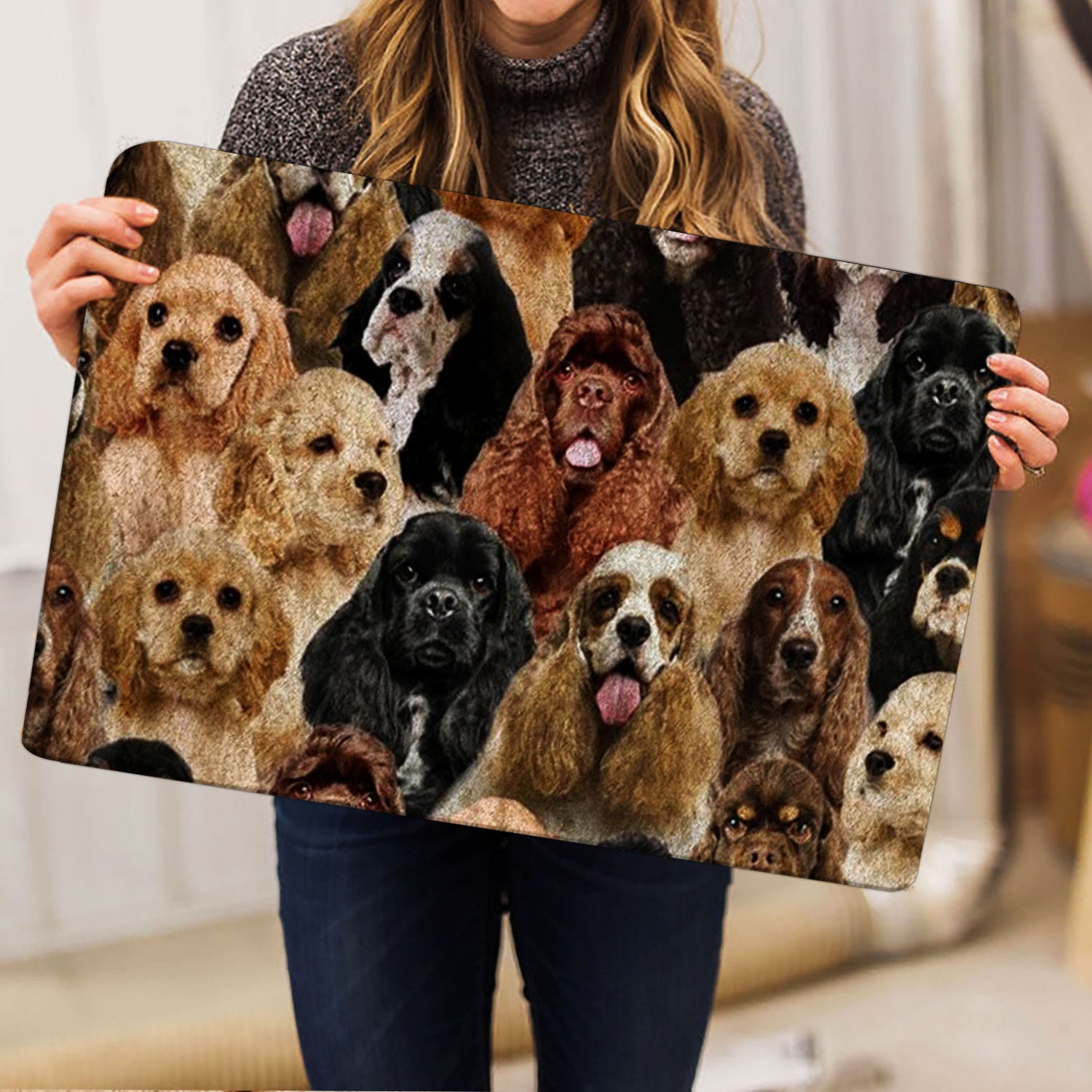 Ohaprints-Doormat-Outdoor-Indoor-A-Bunch-Of-Cocker-Spaniels-Dog-Pattern-Gifts-For-Dog-Lover-Rubber-Door-Mat-1256-