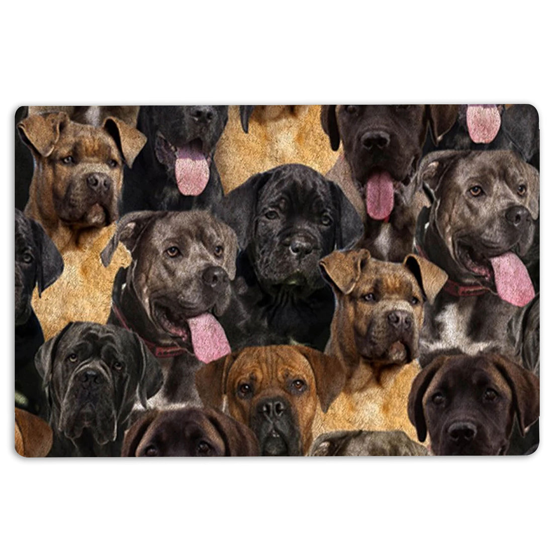 Ohaprints-Doormat-Outdoor-Indoor-A-Bunch-Of-Cane-Corsos-Dog-Pattern-Gifts-For-Dog-Lover-Rubber-Door-Mat-1258-18'' x 30''