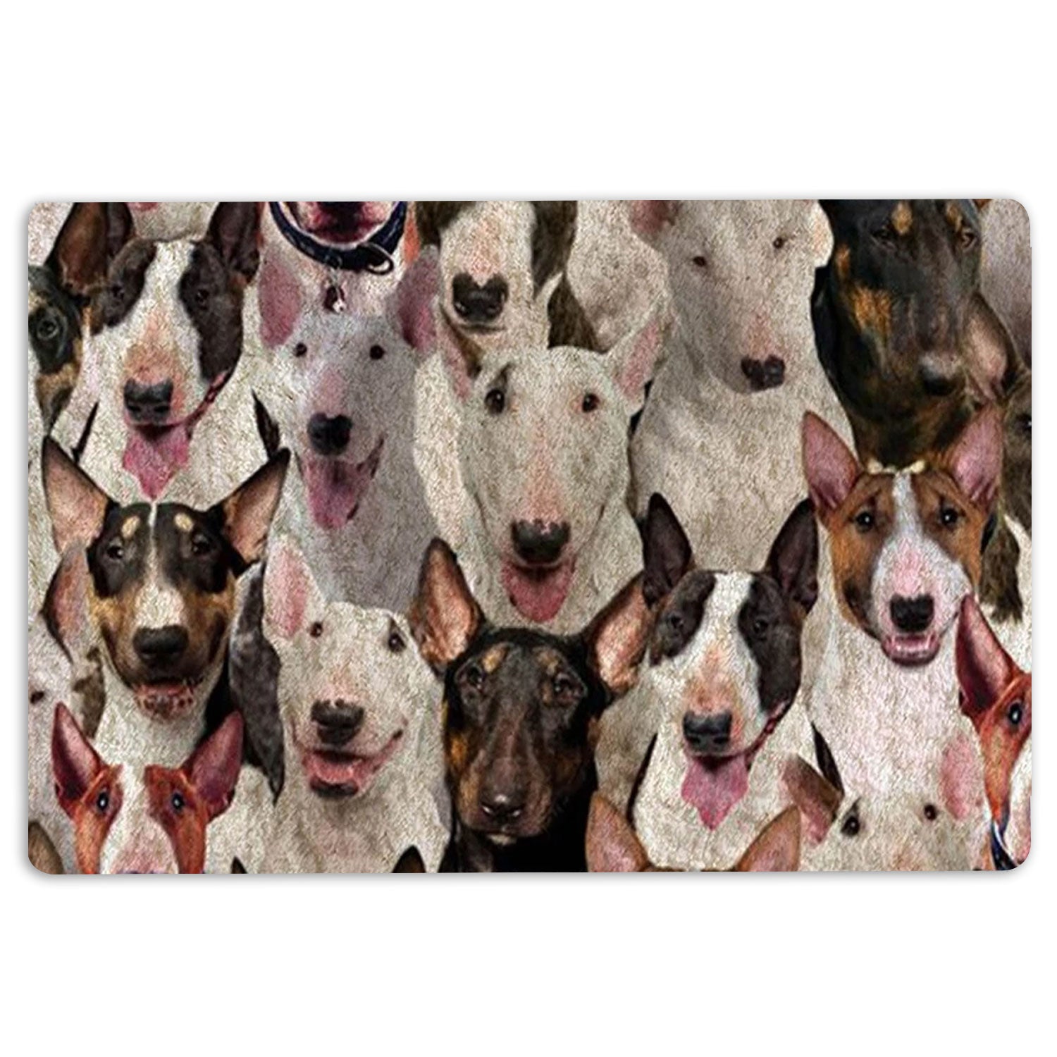 Ohaprints-Doormat-Outdoor-Indoor-A-Bunch-Of-Bull-Terriers-Dog-Pattern-Gifts-For-Dog-Lover-Rubber-Door-Mat-1259-18'' x 30''