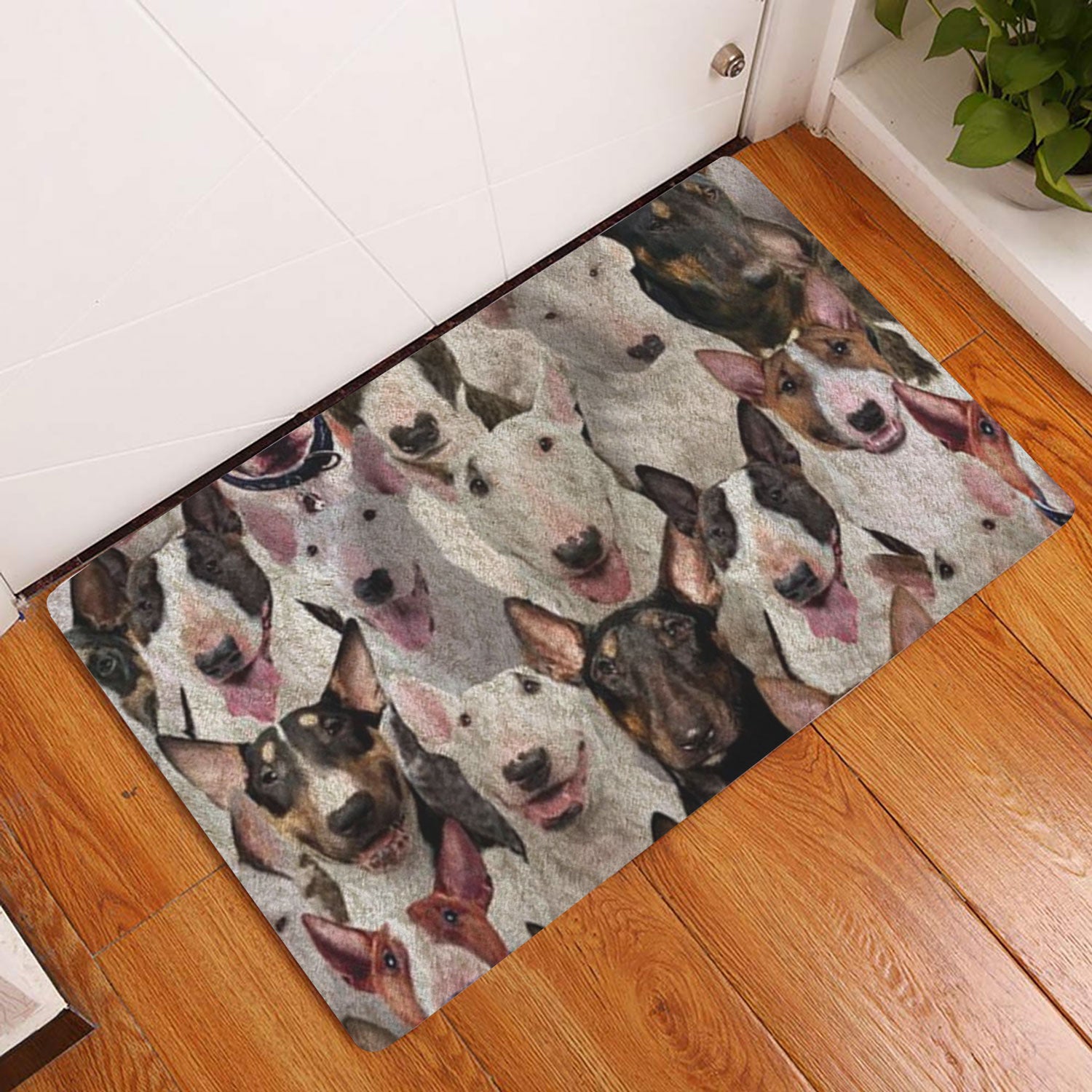 Ohaprints-Doormat-Outdoor-Indoor-A-Bunch-Of-Bull-Terriers-Dog-Pattern-Gifts-For-Dog-Lover-Rubber-Door-Mat-1259-