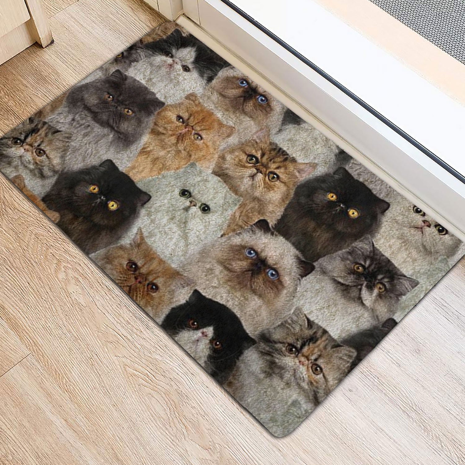 Ohaprints-Doormat-Outdoor-Indoor-A-Bunch-Of-Persian-Cats-Cat-Pattern-Gifts-For-Cat-Lover-Cat-Mom-Rubber-Door-Mat-1266-