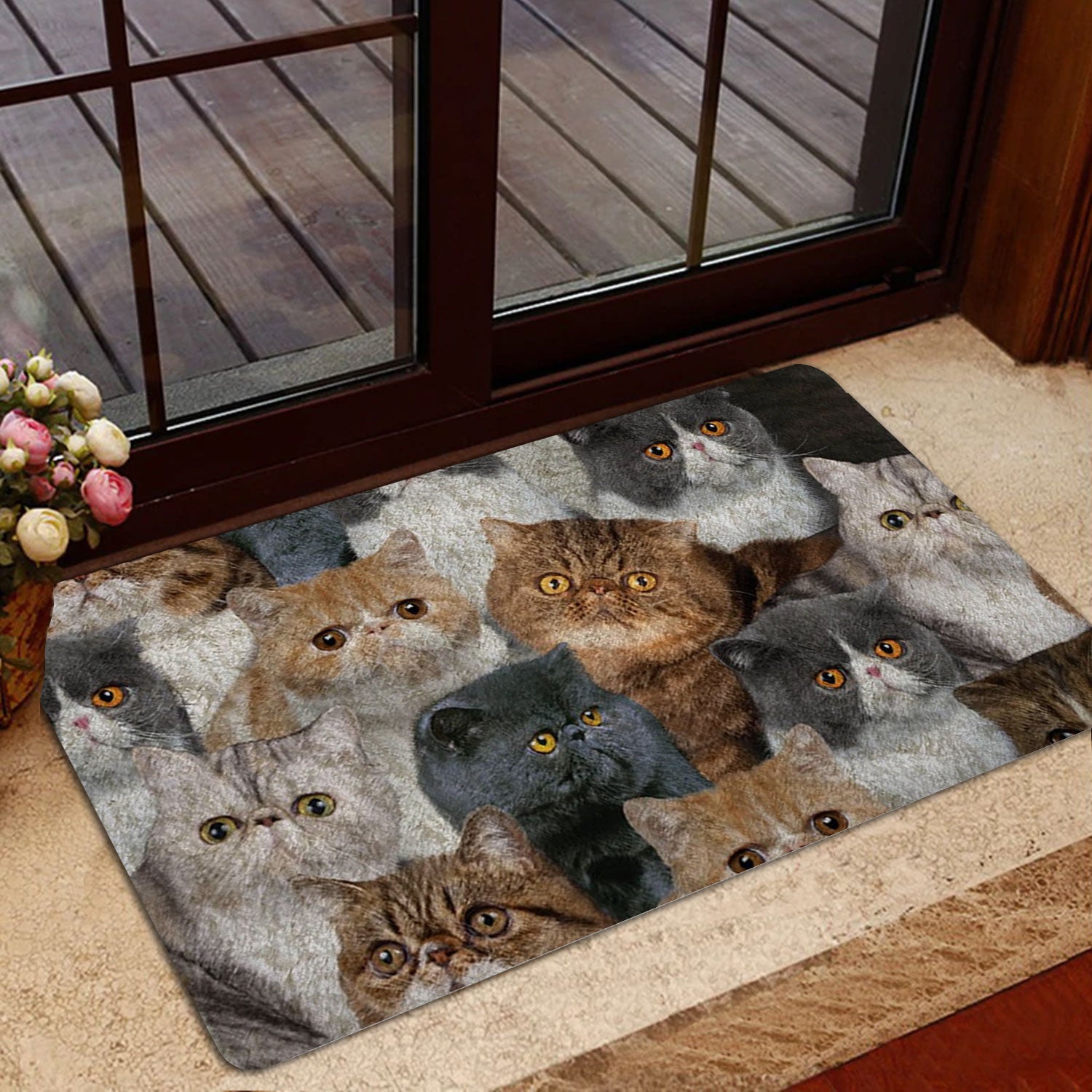 Ohaprints-Doormat-Outdoor-Indoor-A-Bunch-Of-Exotic-Cats-Cat-Pattern-Gifts-For-Cat-Lover-Cat-Mom-Rubber-Door-Mat-1267-