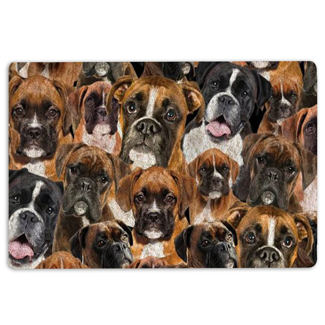 Ohaprints-Doormat-Outdoor-Indoor-A-Bunch-Of-Boxers-Dog-Pattern-Gifts-For-Dog-Lover-Dog-Mom-Rubber-Door-Mat-1272-18'' x 30''