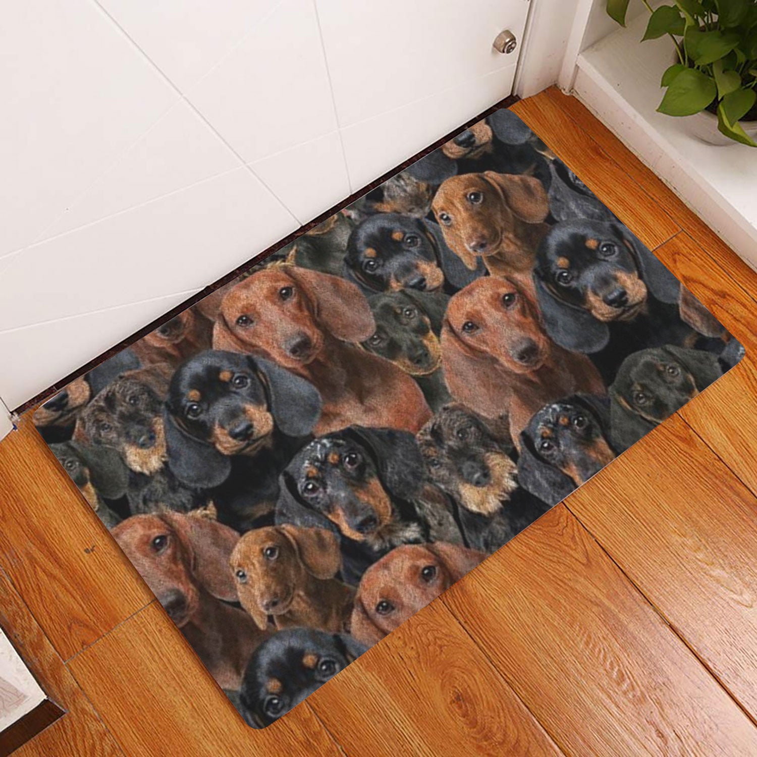 Ohaprints-Doormat-Outdoor-Indoor-A-Bunch-Of-Dachshunds-Dog-Pattern-Gifts-For-Dog-Lover-Dog-Rubber-Door-Mat-1274-