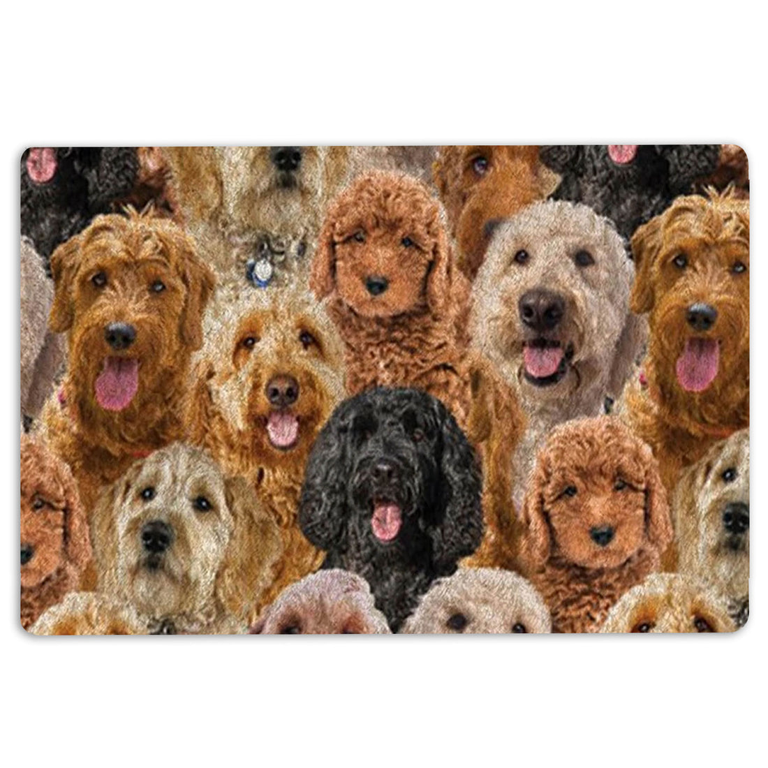 Ohaprints-Doormat-Outdoor-Indoor-A-Bunch-Of-Goldendoodles-Dog-Pattern-Gifts-For-Dog-Lover-Dog-Mom-Rubber-Door-Mat-1276-18'' x 30''