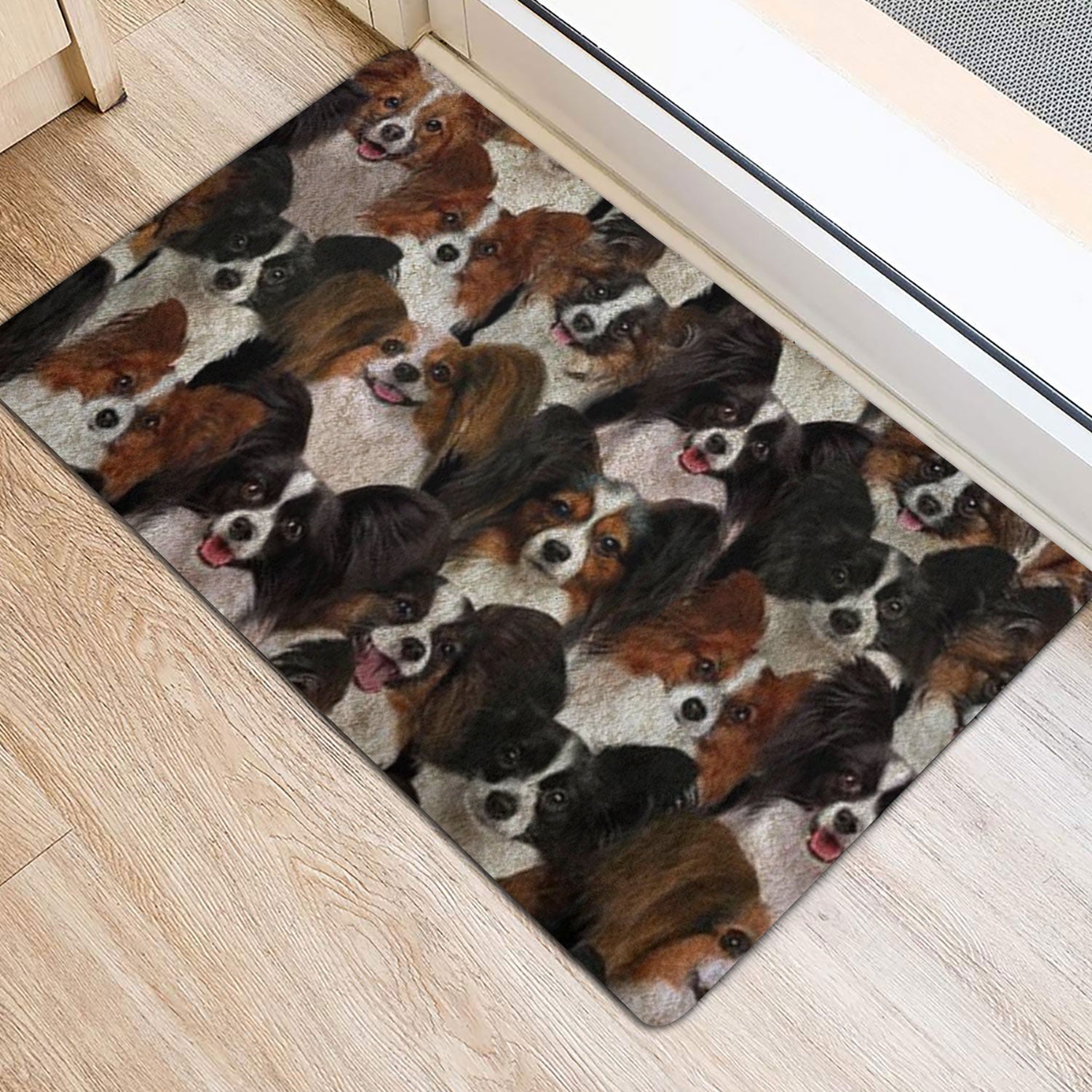 Ohaprints-Doormat-Outdoor-Indoor-A-Bunch-Of-Papillons-Dog-Pattern-Gifts-For-Dog-Lover-Rubber-Door-Mat-1279-