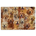 Ohaprints-Doormat-Outdoor-Indoor-A-Bunch-Of-Golden-Retrievers-Dog-Pattern-Gifts-For-Dog-Lover-Rubber-Door-Mat-1284-18'' x 30''