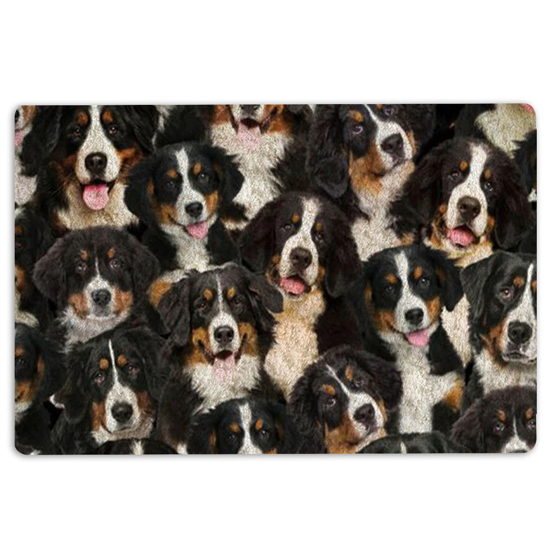 Ohaprints-Doormat-Outdoor-Indoor-A-Bunch-Of-Bernese-Mountains-Dog-Pattern-Gifts-For-Dog-Lover-Rubber-Door-Mat-1287-18'' x 30''