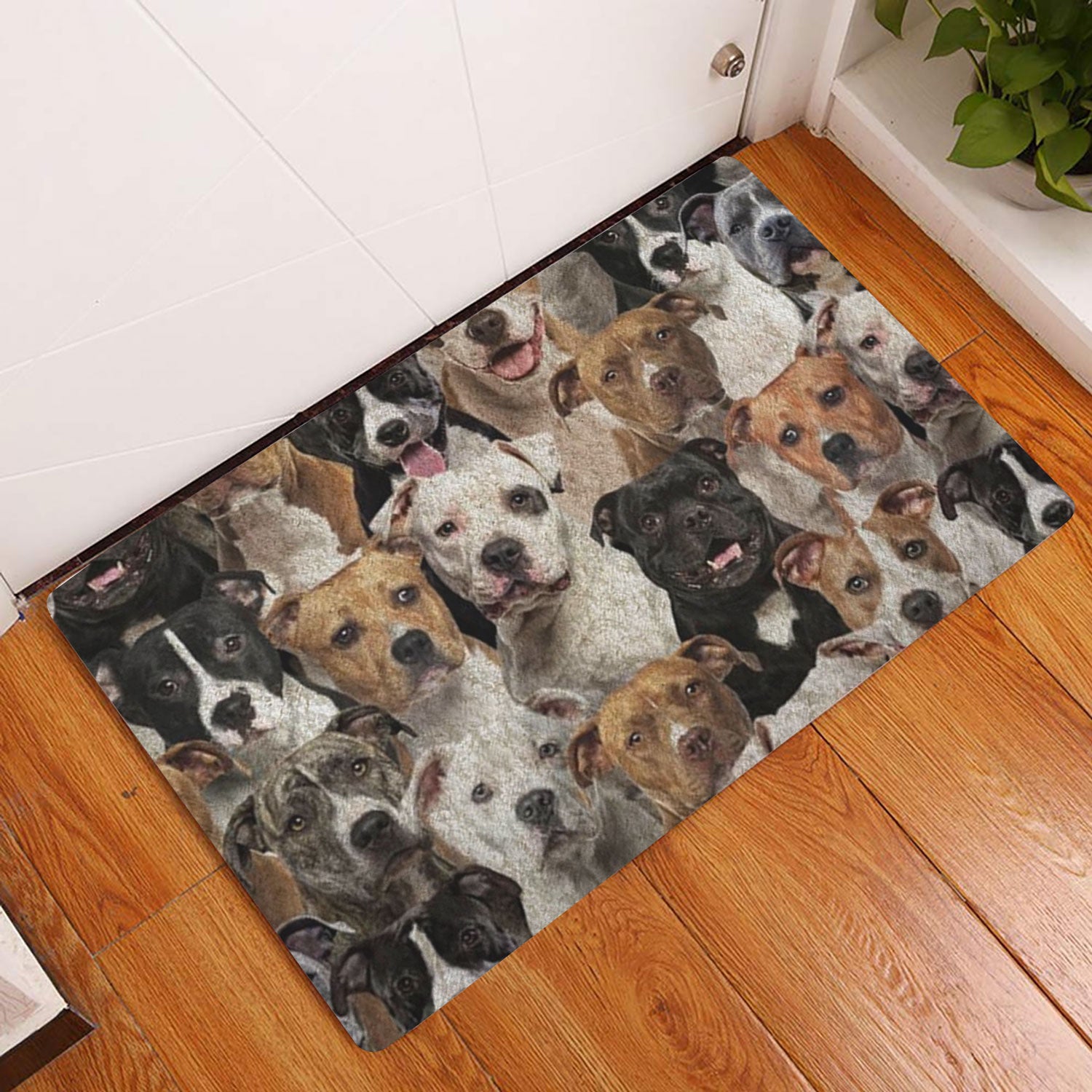 Ohaprints-Doormat-Outdoor-Indoor-A-Bunch-Of-Staffordshire-Bull-Terriers-Staffy-Gift-For-Dog-Lover-Rubber-Door-Mat-1295-