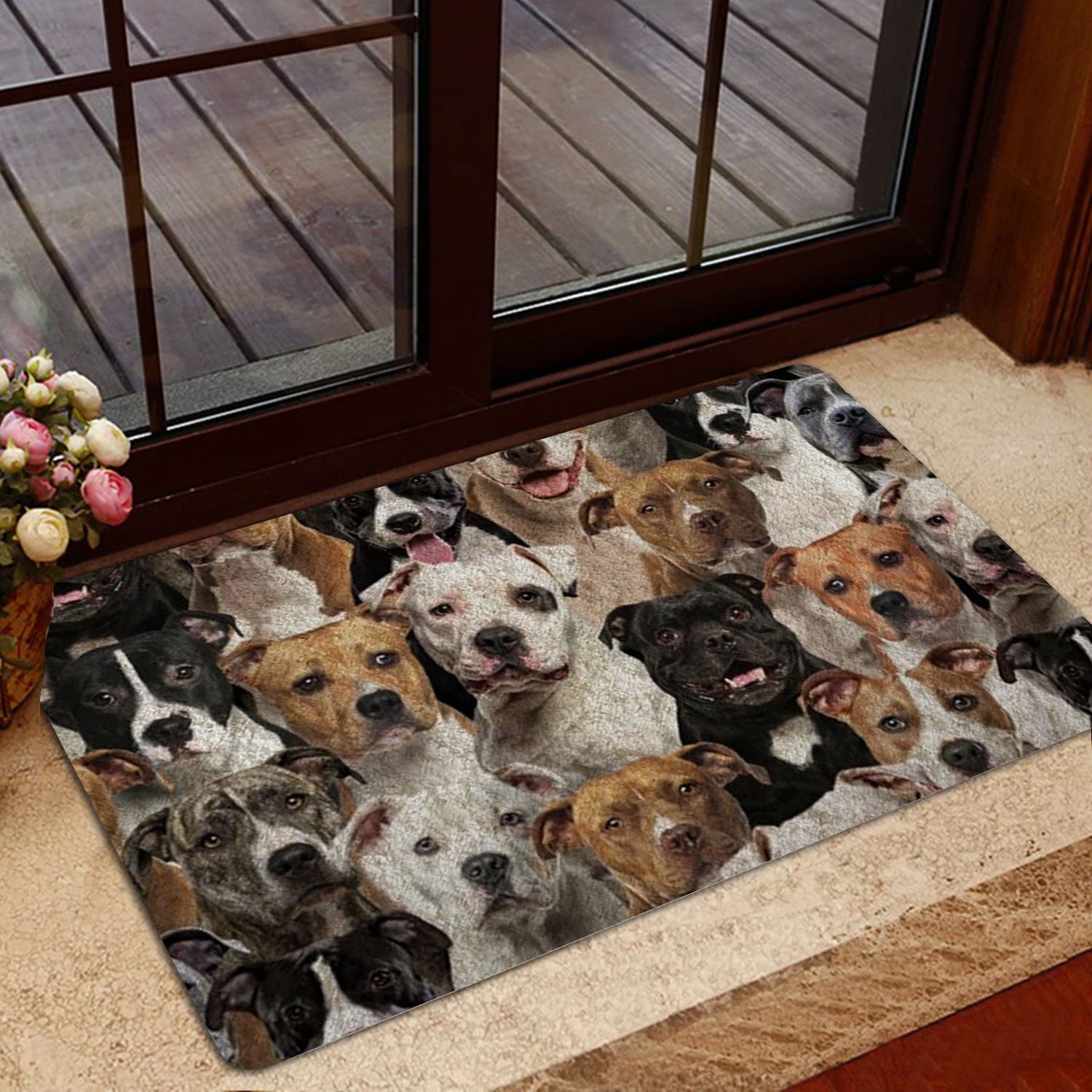 Ohaprints-Doormat-Outdoor-Indoor-A-Bunch-Of-Staffordshire-Bull-Terriers-Staffy-Gift-For-Dog-Lover-Rubber-Door-Mat-1295-