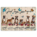 Ohaprints-Doormat-Outdoor-Indoor-Boxers-Dog-God-Says-You-Are-Unique-Gifts-For-Dog-Lover-Rubber-Door-Mat-1308-18'' x 30''