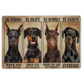 Ohaprints-Doormat-Outdoor-Indoor-Be-Strong-Brave-Humble-Badass-Dobermann-Dog-Gifts-For-Dog-Lovers-Rubber-Door-Mat-1322-18'' x 30''