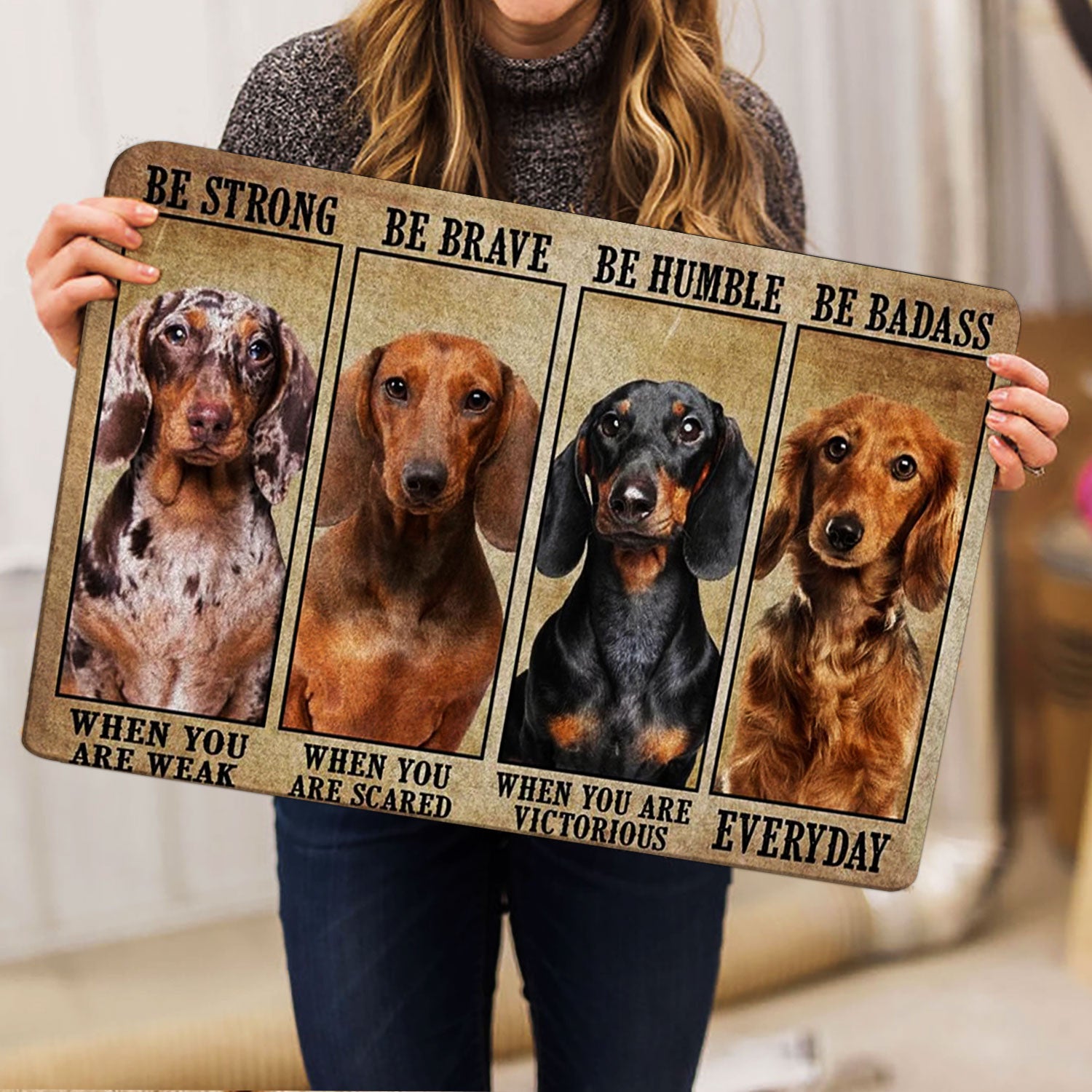 Ohaprints-Doormat-Outdoor-Indoor-Be-Strong-Brave-Humble-Badass-Dachshund-Dog-Gifts-For-Dog-Lovers-Rubber-Door-Mat-1325-