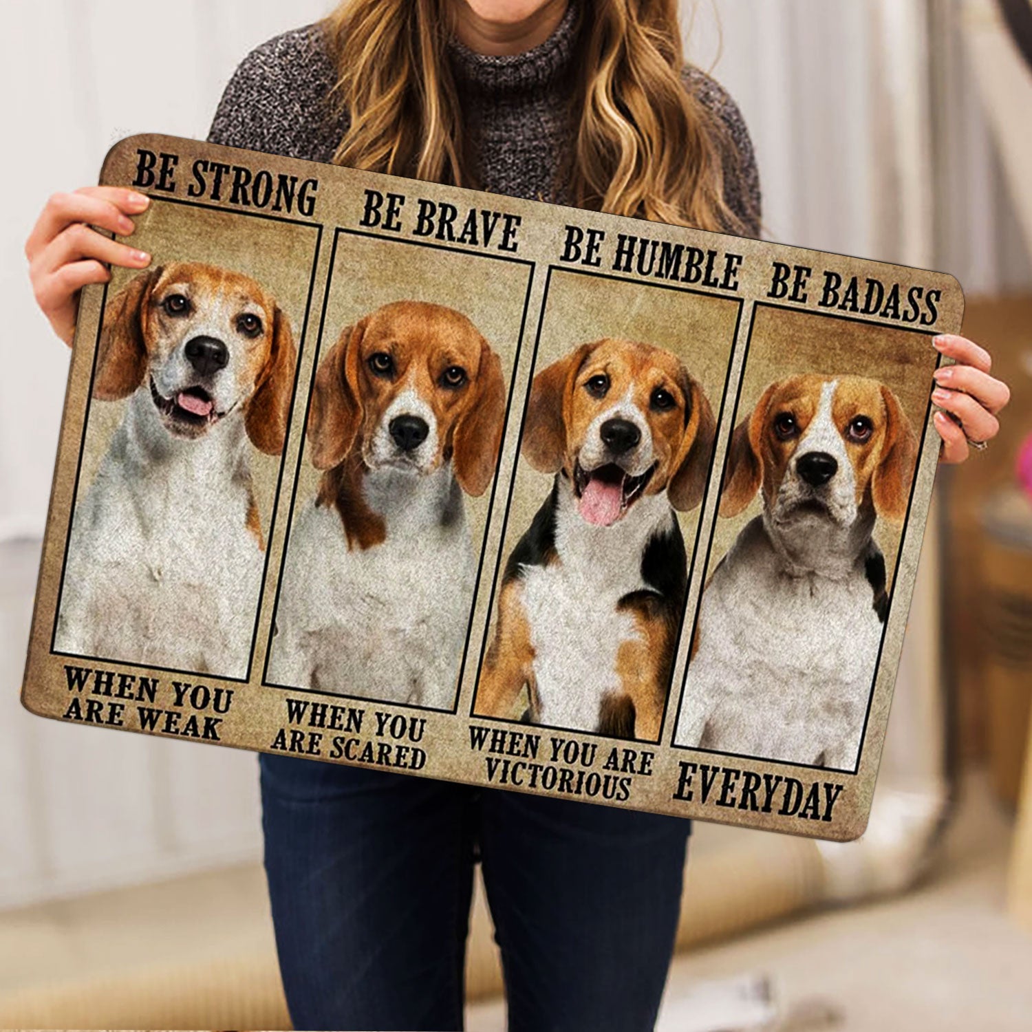 Ohaprints-Doormat-Outdoor-Indoor-Be-Strong-Brave-Humble-Badass-Beagle-Dog-Gifts-For-Dog-Lovers-Rubber-Door-Mat-1328-