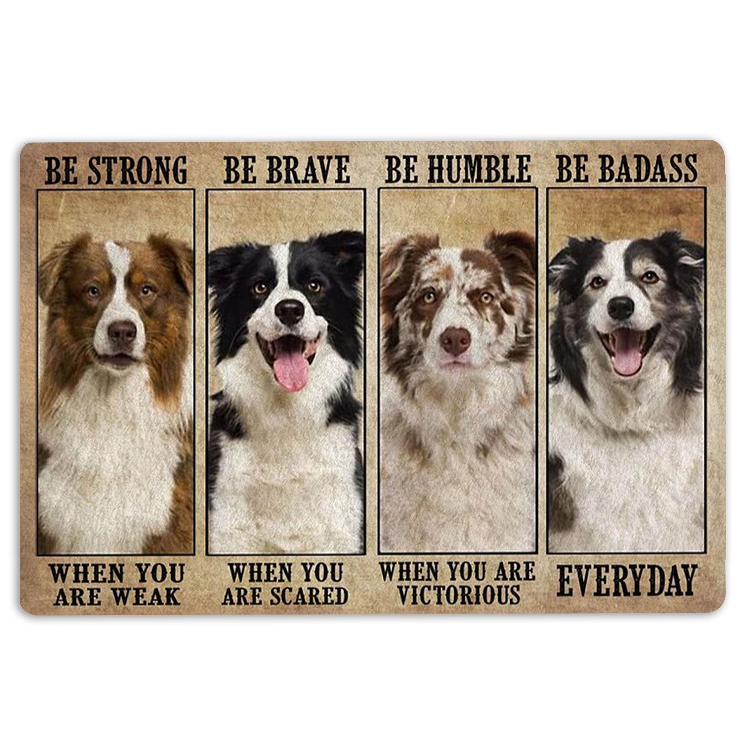 Ohaprints-Doormat-Outdoor-Indoor-Be-Strong-Brave-Humble-Badass-Border-Collie-Gifts-For-Dog-Lovers-Rubber-Door-Mat-1331-18'' x 30''