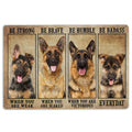 Ohaprints-Doormat-Outdoor-Indoor-Be-Strong-Brave-Humble-German-Sherpherd-Dog-Gifts-For-Dog-Lovers-Rubber-Door-Mat-1339-18'' x 30''