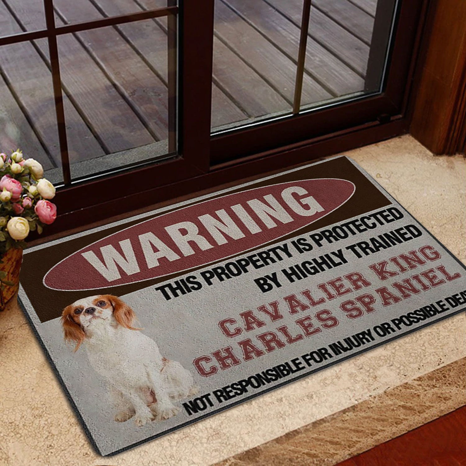 Ohaprints-Doormat-Outdoor-Indoor-This-Property-Is-Protected-By-A-Highly-Trained-Cavalier-King-Rubber-Door-Mat-1348-