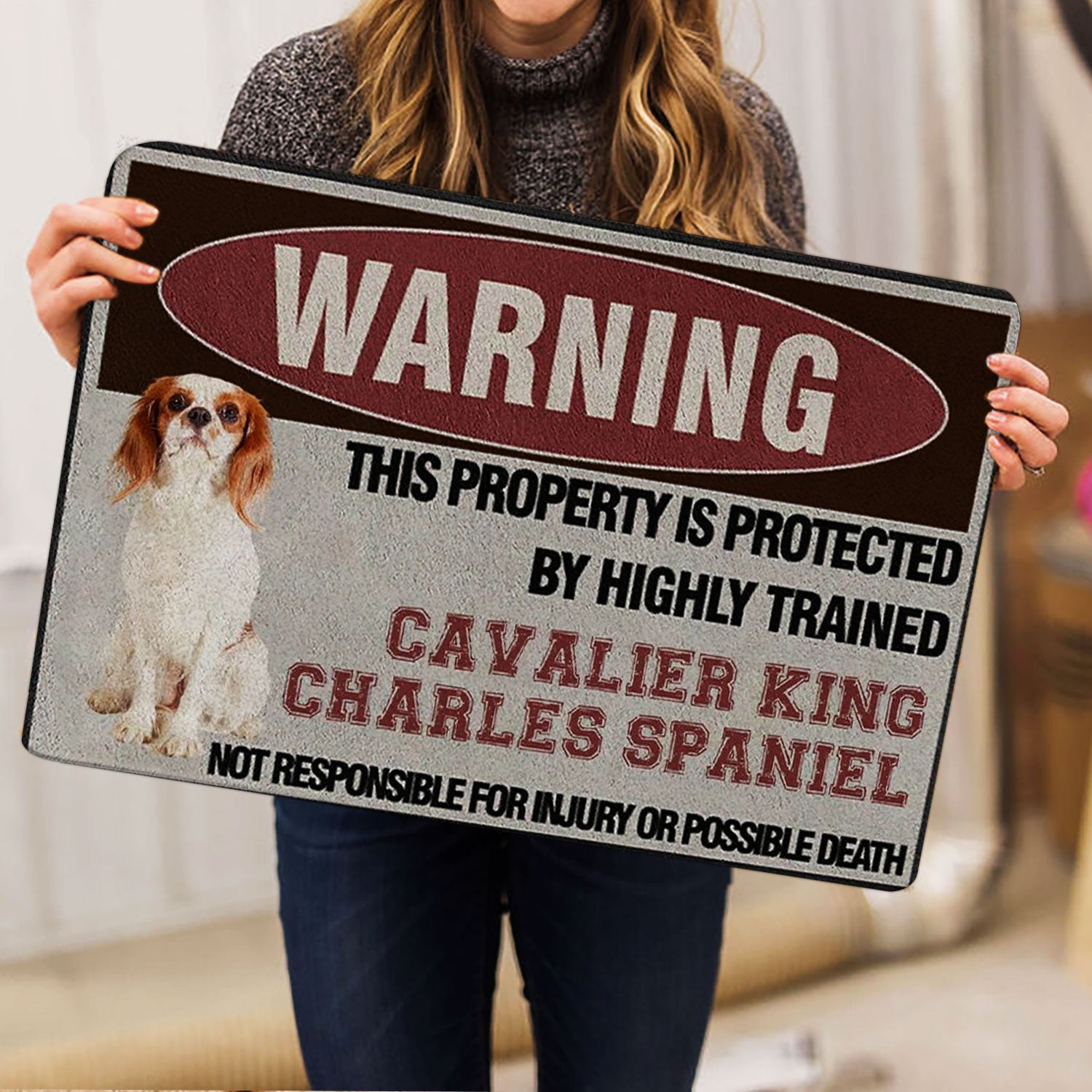 Ohaprints-Doormat-Outdoor-Indoor-This-Property-Is-Protected-By-A-Highly-Trained-Cavalier-King-Rubber-Door-Mat-1348-