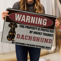 Ohaprints-Doormat-Outdoor-Indoor-Warning-This-Property-Is-Protected-By-A-Highly-Trained-Dachshund-Rubber-Door-Mat-1350-