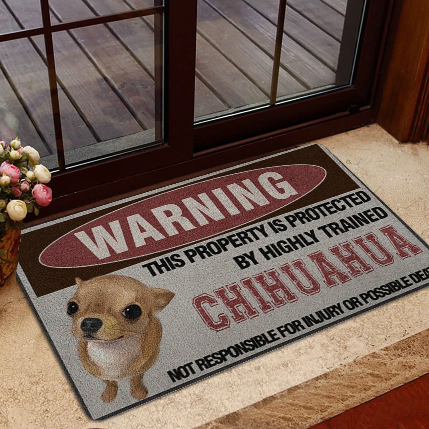 Ohaprints-Doormat-Outdoor-Indoor-Warning-This-Property-Is-Protected-By-A-Highly-Trained-Chihuahua-Rubber-Door-Mat-1352-