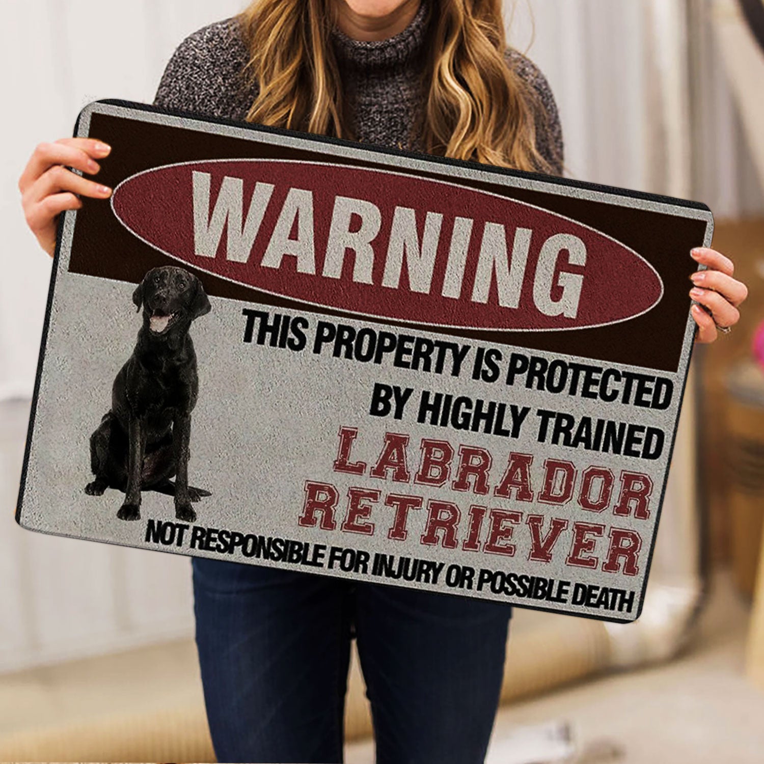 Ohaprints-Doormat-Outdoor-Indoor-This-Property-Is-Protected-By-Highly-Trained-Labrador-Retriever-Rubber-Door-Mat-1371-