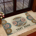 Ohaprints-Doormat-Outdoor-Indoor-Baseball-Bohemian-Mandala-Pattern-Custom-Personalized-Name-Rubber-Door-Mat-593-