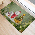 Ohaprints-Doormat-Outdoor-Indoor-Samoyed-Dog-Merry-Christmas-Snow-Christmas-Tree-Xmas-Holidays-Rubber-Door-Mat-1428-