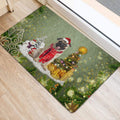 Ohaprints-Doormat-Outdoor-Indoor-Pug-Dog-Merry-Christmas-Snow-Christmas-Tree-Xmas-Holidays-Rubber-Door-Mat-1436-