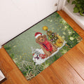 Ohaprints-Doormat-Outdoor-Indoor-Poodle-Dog-Merry-Christmas-Snow-Christmas-Tree-Xmas-Holidays-Rubber-Door-Mat-1437-