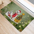 Ohaprints-Doormat-Outdoor-Indoor-Maltese-Dog-Merry-Christmas-Snow-Christmas-Tree-Xmas-Holidays-Rubber-Door-Mat-1439-