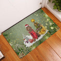 Ohaprints-Doormat-Outdoor-Indoor-Goldendoodle-Merry-Christmas-Snow-Christmas-Tree-Xmas-Holidays-Rubber-Door-Mat-1442-