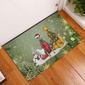 Ohaprints-Doormat-Outdoor-Indoor-Dobermann-Dog-Merry-Christmas-Snow-Christmas-Tree-Xmas-Holidays-Rubber-Door-Mat-1443-