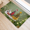 Ohaprints-Doormat-Outdoor-Indoor-Dobermann-Dog-Merry-Christmas-Snow-Christmas-Tree-Xmas-Holidays-Rubber-Door-Mat-1443-