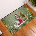 Ohaprints-Doormat-Outdoor-Indoor-Rough-Collie-Merry-Christmas-Snow-Christmas-Tree-Xmas-Holidays-Rubber-Door-Mat-1448-