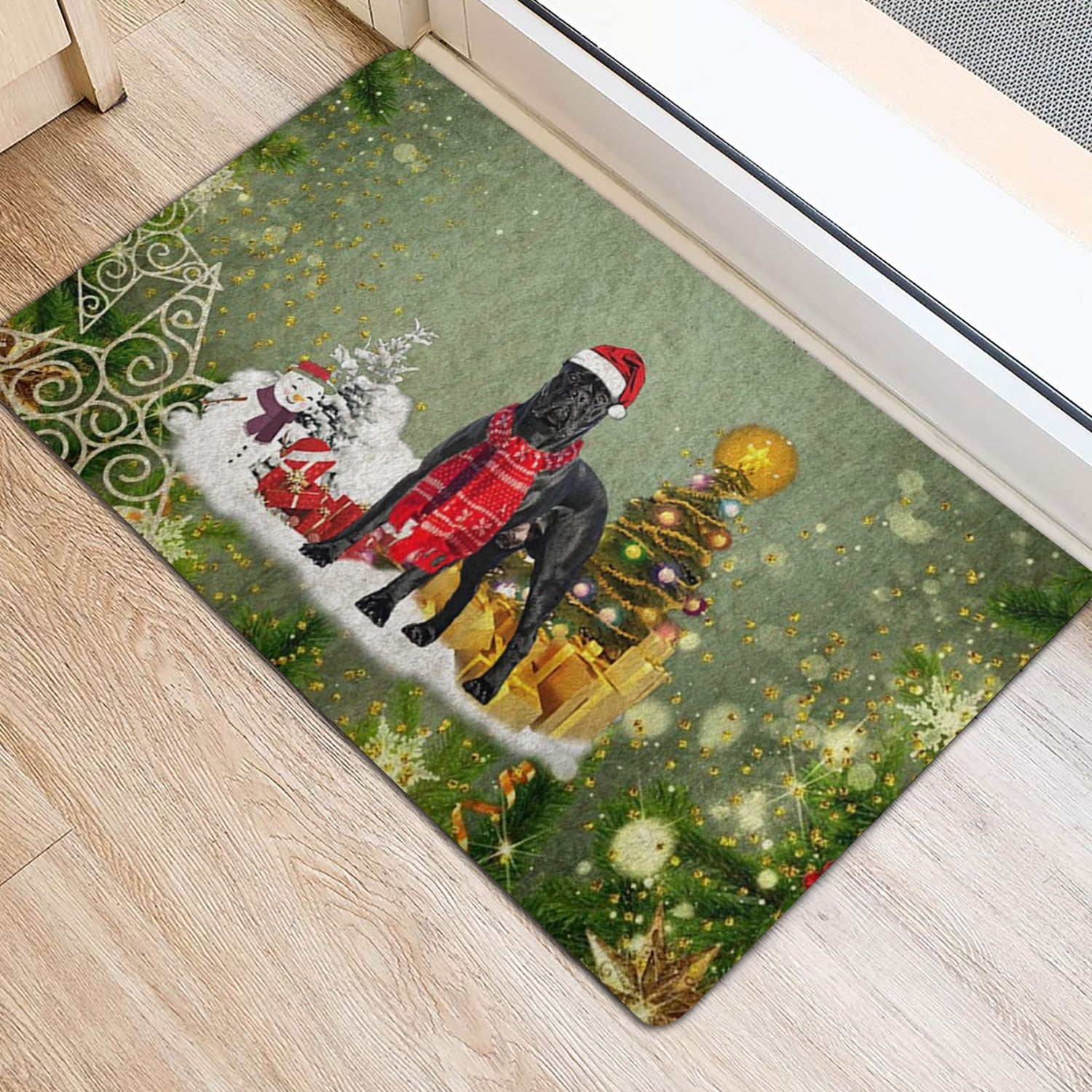 Ohaprints-Doormat-Outdoor-Indoor-Cane-Corso-Dog-Merry-Christmas-Snow-Christmas-Tree-Xmas-Holidays-Rubber-Door-Mat-1449-