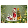 Ohaprints-Doormat-Outdoor-Indoor-Golden-Retriever-Merry-Christmas-Snow-Christmas-Tree-Xmas-Rubber-Door-Mat-1460-18'' x 30''