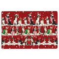 Ohaprints-Doormat-Outdoor-Indoor-Border-Collie-Merry-Christmas-Snowflake-Christmas-Tree-Rubber-Door-Mat-1481-18'' x 30''