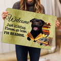 Ohaprints-Doormat-Outdoor-Indoor-Black-Pug-Dog-And-Book-Please-Go-Home-I'M-Reading-Rubber-Door-Mat-1491-