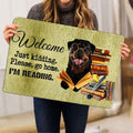 Ohaprints-Doormat-Outdoor-Indoor-Rottweiler-Dog-And-Book-Please-Go-Home-I'M-Reading-Rubber-Door-Mat-1494-