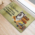 Ohaprints-Doormat-Outdoor-Indoor-Husky-Sibir-Dog-And-Book-Please-Go-Home-I'M-Reading-Rubber-Door-Mat-1500-