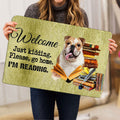 Ohaprints-Doormat-Outdoor-Indoor-English-Bulldog-And-Book-Please-Go-Home-I'M-Reading-Rubber-Door-Mat-1505-