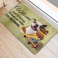 Ohaprints-Doormat-Outdoor-Indoor-Boston-Terrier-Dog-And-Book-Please-Go-Home-I'M-Reading-Rubber-Door-Mat-1508-