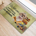 Ohaprints-Doormat-Outdoor-Indoor-Shih-Tzu-Shitzu-Dog-And-Book-Please-Go-Home-I'M-Reading-Rubber-Door-Mat-1513-