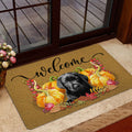 Ohaprints-Doormat-Outdoor-Indoor-Pumpkin-Spice-Black-Labrador-Dog-Welcome-Fall-Autumn-Rubber-Door-Mat-181-