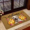 Ohaprints-Doormat-Outdoor-Indoor-Pumpkin-Spice-Golden-Retriever-Dog-Welcome-Fall-Autumn-Rubber-Door-Mat-182-