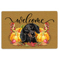 Ohaprints-Doormat-Outdoor-Indoor-Pumpkin-Spice-Dachshund-Dog-Welcome-Fall-Autumn-Rubber-Door-Mat-187-18'' x 30''