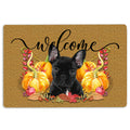 Ohaprints-Doormat-Outdoor-Indoor-Pumpkin-Spice-French-Bulldog-Welcome-Fall-Autumn-Rubber-Door-Mat-188-18'' x 30''