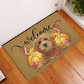 Ohaprints-Doormat-Outdoor-Indoor-Pumpkin-Spice-Goldendoodle-Dog-Welcome-Fall-Autumn-Rubber-Door-Mat-193-